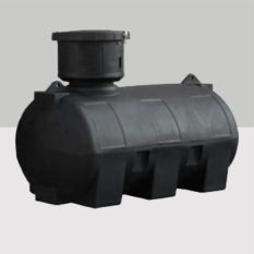 Ondergrondse opslagtank 1040 liter | Horizontaal |  1200x1200x1050mm