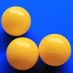 Ballenbak ballen | Geel | 70mm | 1000stuks