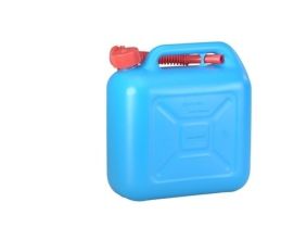 Jerrycan voor brandstof zoals benzine en diesel 10 liter kunststof | Blauw