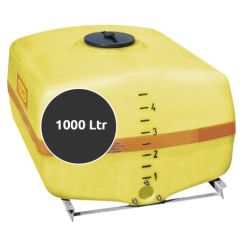 Opslagtank Horizontaal 1000 liter (met pompput)