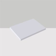 Kunststof snijplank op maat 20mm dik kleur wit