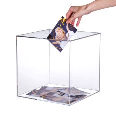 Plexiglas Box Met Slot en Gleuf | Plexiglas brievenbus | Doorzichtige brievenbus

