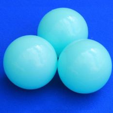Ballenbak ballen | Turquoise | 60mm | 100stuks