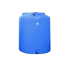 CV watertank in de kleur blauw verticaal model 50 liter